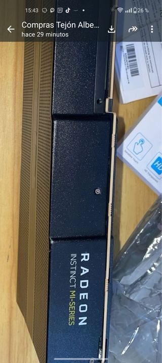 Tarjeta Gráfica AMD Radeon Instinct