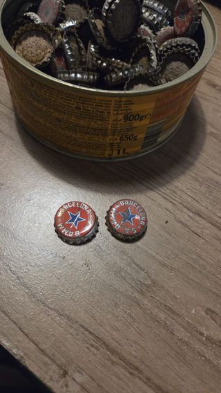 Chapas de cerveza Barcelona Estrella