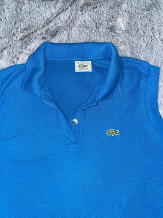 Vestido Polo sin Mangas Lacoste Azul
