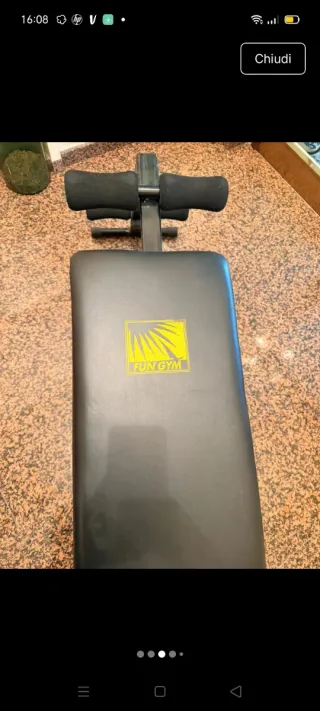 Panca addominali/fitness