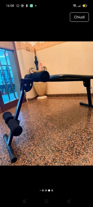 Panca addominali/fitness