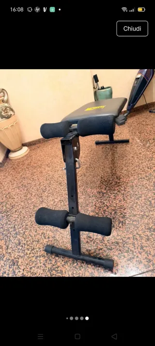 Panca addominali/fitness