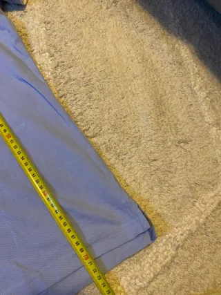 Polo Massimo Dutti Celeste Talla XL