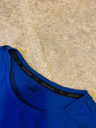 Camiseta Puma Azul Talla S