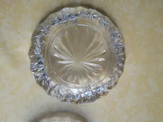 Cenici sculture in vetro tagliato. Sono 2