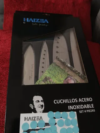 Set Cuchillos Haizea Acero Inoxidable