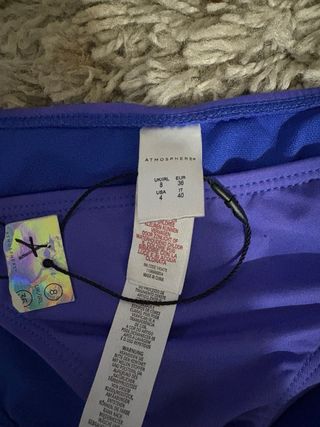 Braguita bikini azul/morado