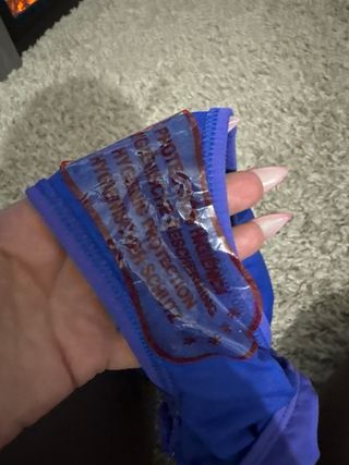 Braguita bikini azul/morado