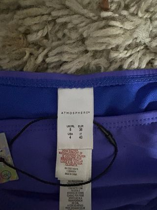Braguita bikini azul/morado