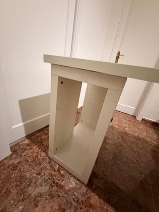 Escritorio blanco 2 metros