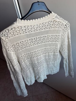 Cardigan Giolli Beige Tg. Unica