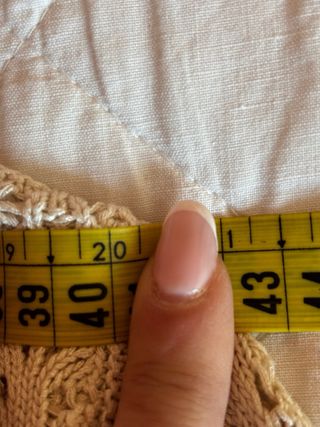 Cardigan Giolli Beige Tg. Unica