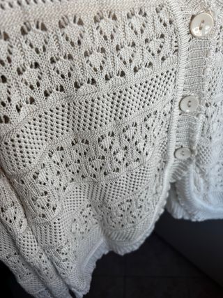 Cardigan Giolli Beige Tg. Unica