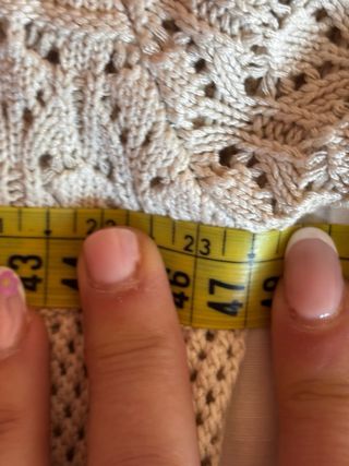 Cardigan Giolli Beige Tg. Unica