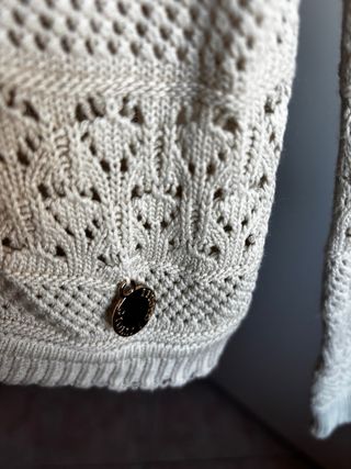 Cardigan Giolli Beige Tg. Unica