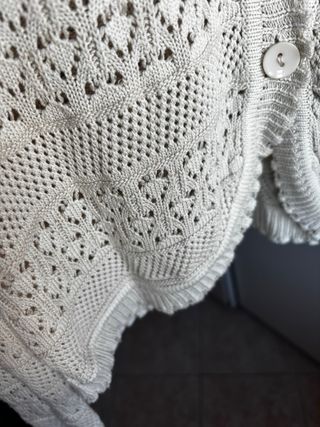 Cardigan Giolli Beige Tg. Unica