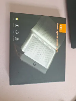 Luz de libro 2 en 1 y luz de noche