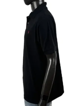 Polo Ralph Lauren Uomo XL Nero Vintage Cotone