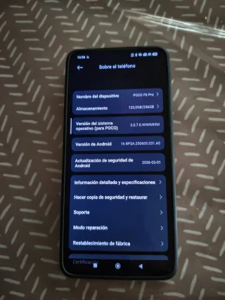 Poco F6 Pro con cargador 120W