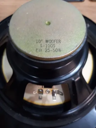 Woofer Vieta Beige y Negro