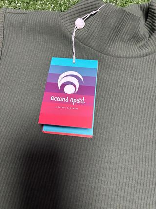 Top Oceans Apart Khaki Taglia M