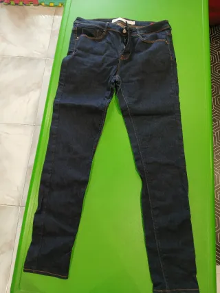 2 Vaqueros mujer Talla 38 Azul