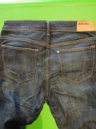 2 Vaqueros mujer Talla 38 Azul