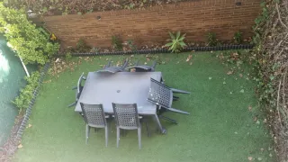 Mesa exterior antracita