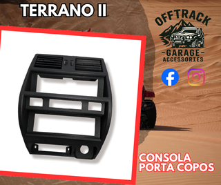 Consola Terrano II Porta Copos