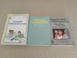 Libros de la carrera de Educación infantil