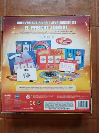 El Precio Justo Juego de Mesa