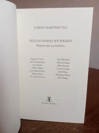 Bellas damas sin piedad: Mujeres del surrealismo