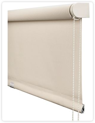 Estor enrollable beige 135x250cm sin usar