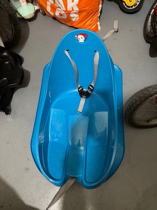 Trineo para niños azul