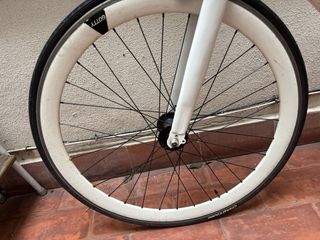 Bicicleta Fixie Blanca GOTTY