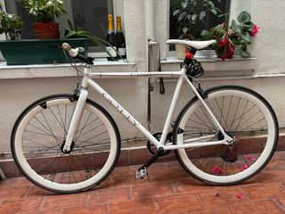Bicicleta Fixie Blanca GOTTY