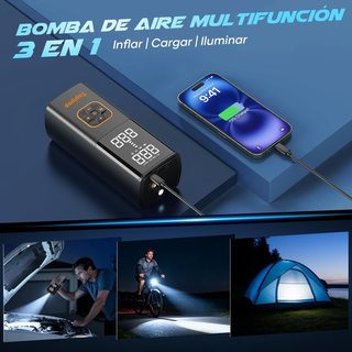 Bomba de Aire Eléctrica Portátil