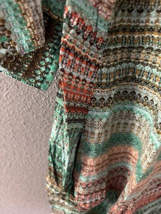 Vestido Cortefiel Talla M estampado