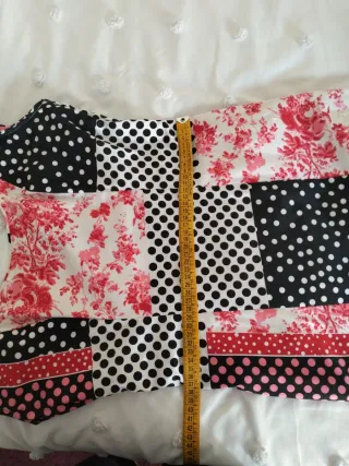 Traje de flamenca patchwork