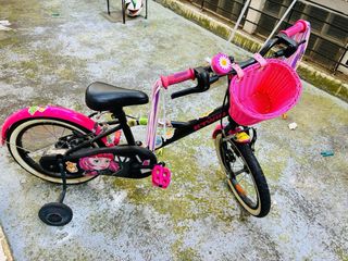 Bicicleta niña rosa 6 años