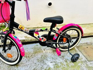 Bicicleta niña rosa 6 años