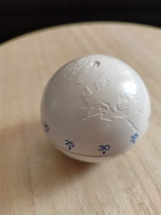 Timer vintage AMC globo terrestre