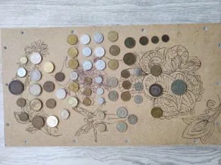 60 Monedas Antiguas Colección Variada