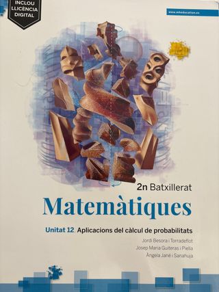 Matemàtiques 2n Batxillerat