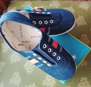 Zapatillas Pascueras vaqueras T.32