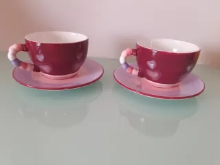 Juego 2 Tazas Café Leche