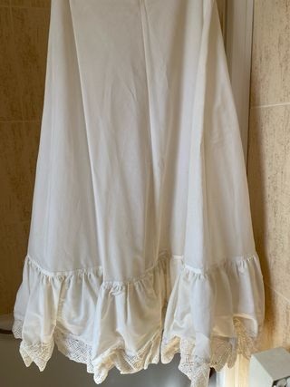 Traje de Sevillanas Mujer Talla 42-44 Rojo/azul
