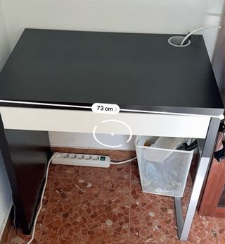 Mesa escritorio Micke Ikea Negra