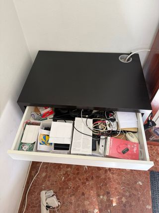 Mesa escritorio Micke Ikea Negra
