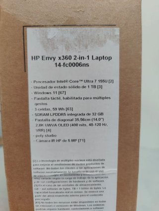 HP Envy x360 2 in 1 E4Y1660